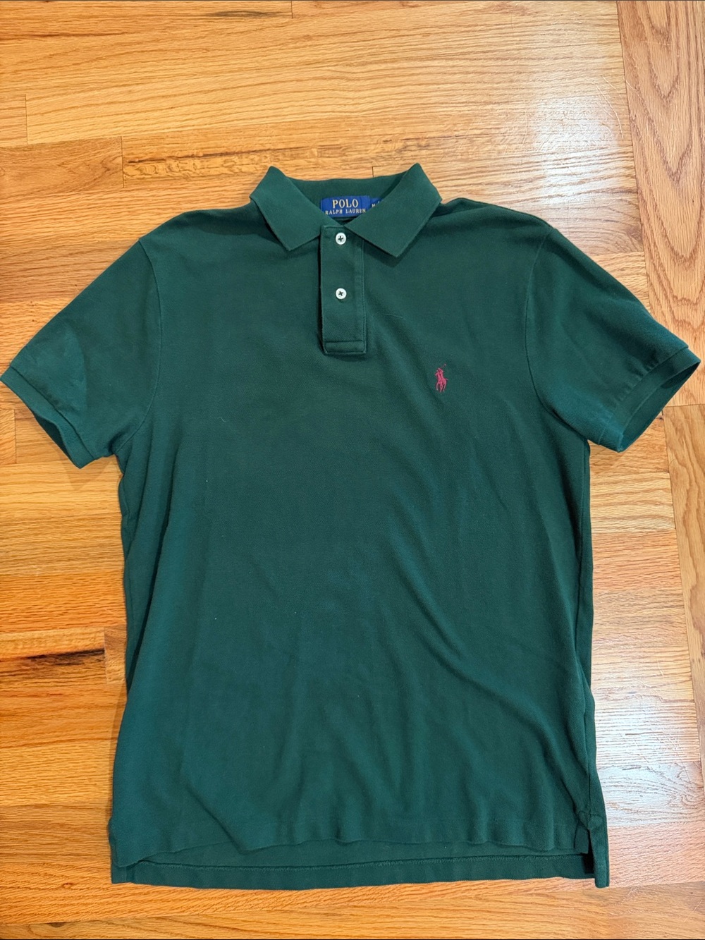 Polo by Ralph Lauren hunter green Short Sleeve Polo size large